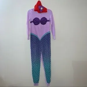 Mermaid Onesie Pajamas Little Mermaid Pyjamas Adults Disney Kids
